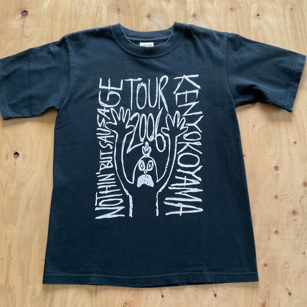 ken yokoyama ツアーT pizza of death③ 横山健 ken yokoyama バンドTEE ツアーTEE pizza of death