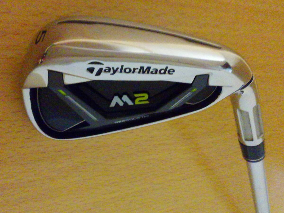 TM テーラーメイド M2 5番アイアン 5I オリジナルカーボン TM7-317 L レディス 女性用 2017年モデル 日本仕様_画像1