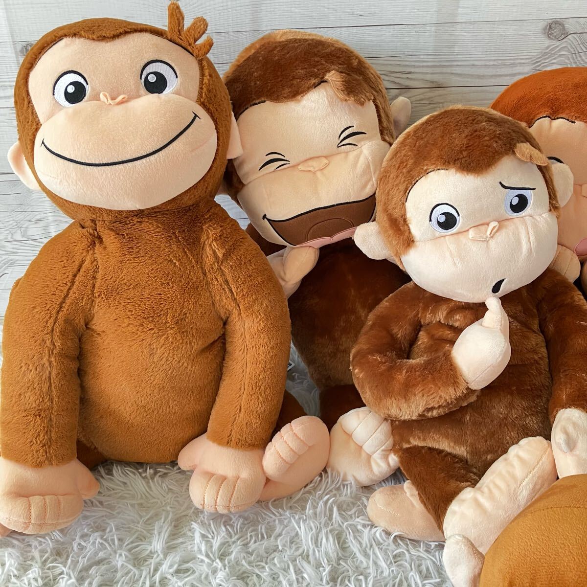 ブランド通販サイト おさるのジョージ ぬいぐるみ 17点セット まとめ売り 大量 新品 ぬいぐるみ・マスコット
