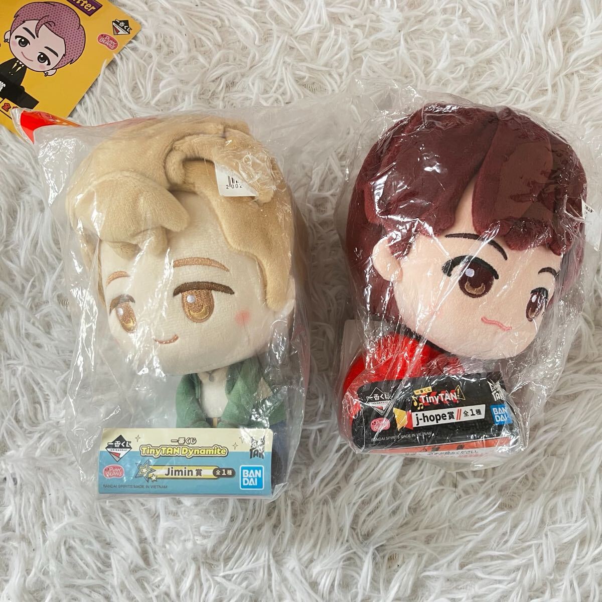 BTSキャラクター『TinyTAN』の一番くじがファミリーマート限定で