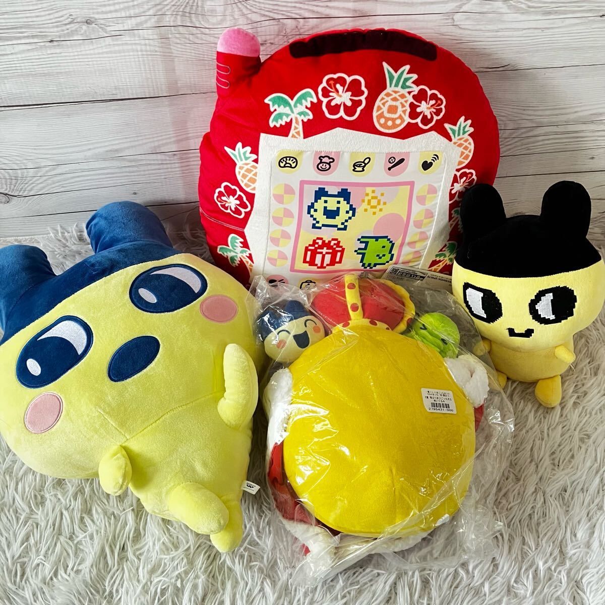 たまごっち ぬいぐるみ 4個セット たまごっち ぬいぐるみ 4点セット 飛びつきごっち大王ぬいぐるみ
