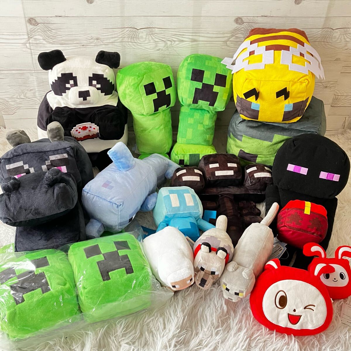 マインクラフト Minecraft ぬいぐるみ 16点セット まとめ売り