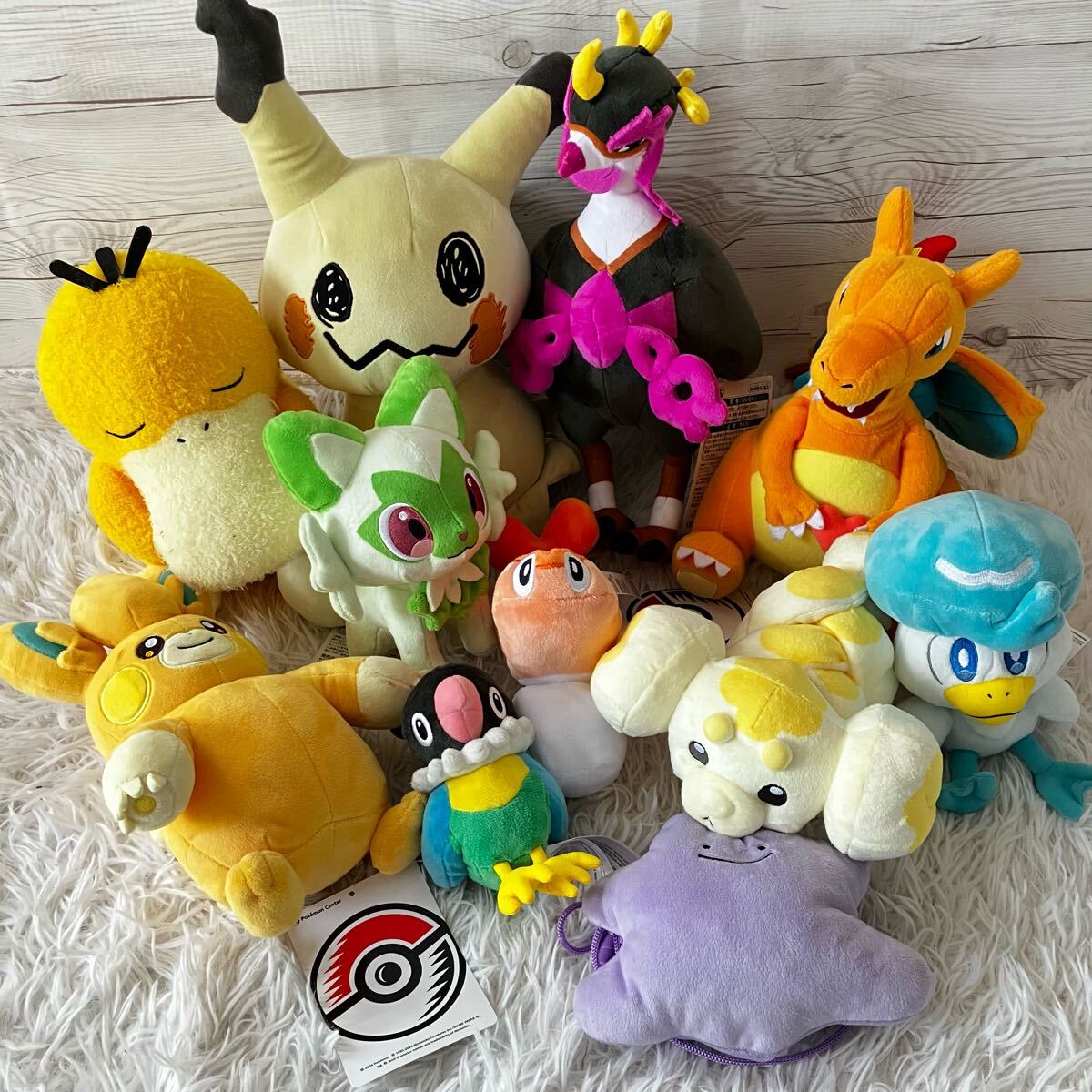 ポケモンセンター 限定 レポートかいてね マスコット セット タグ付き 楽天市場】ポケモンセンターオリジナル マスコット ちからつきた