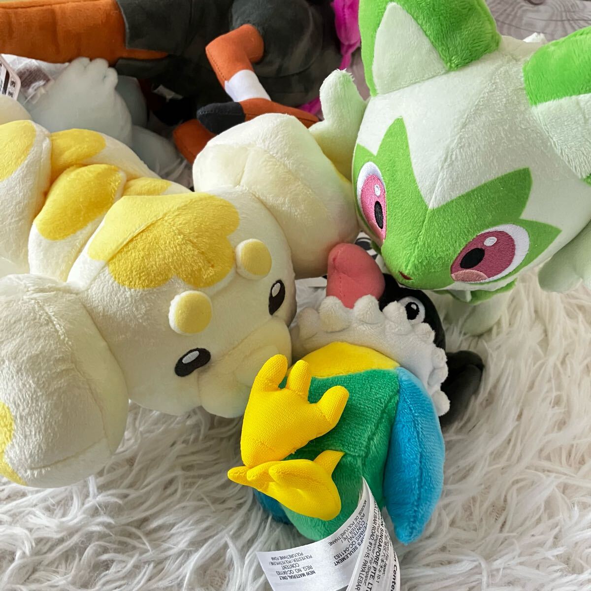 ポケモンぬいぐるみまとめ売り47点　タグ付き未使用品多数、人気レアポケモン多数 ポケットモンスター ポケモンセンターぬいぐるみ多数 新品タグ