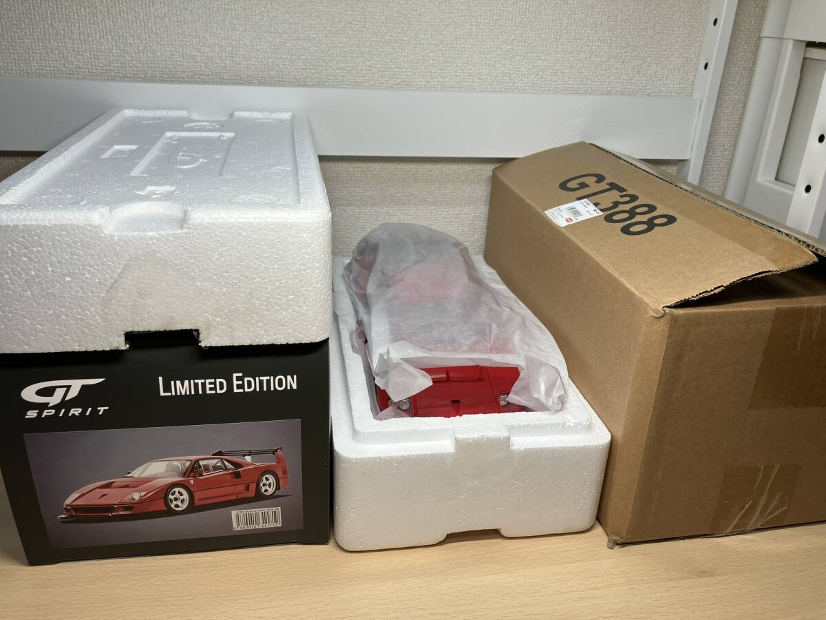 GT Sprit 京商 1/18 フェラーリ F40 LM 1989 RED Ferrari 限定 999臺