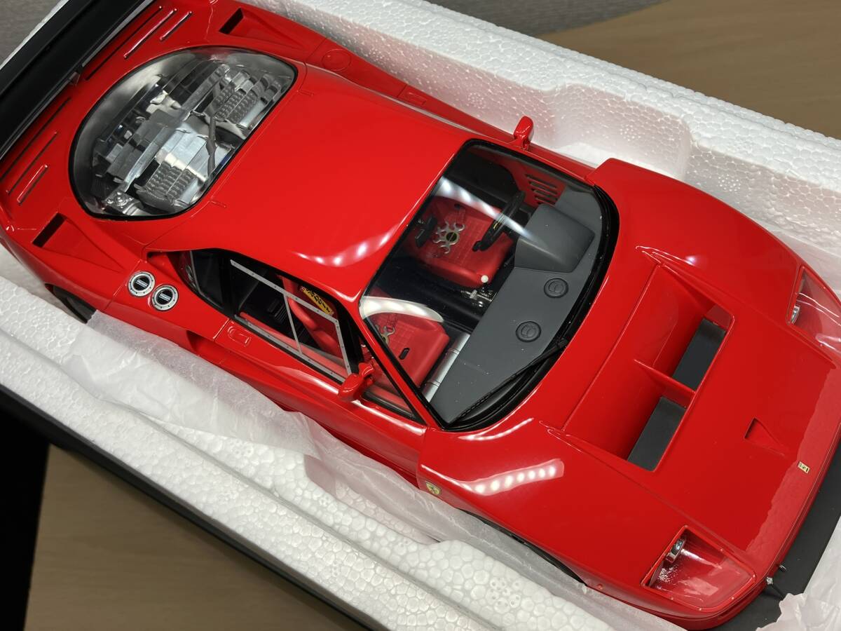 GT Sprit 京商 1/18 フェラーリ F40 LM 1989 RED Ferrari 限定 999臺