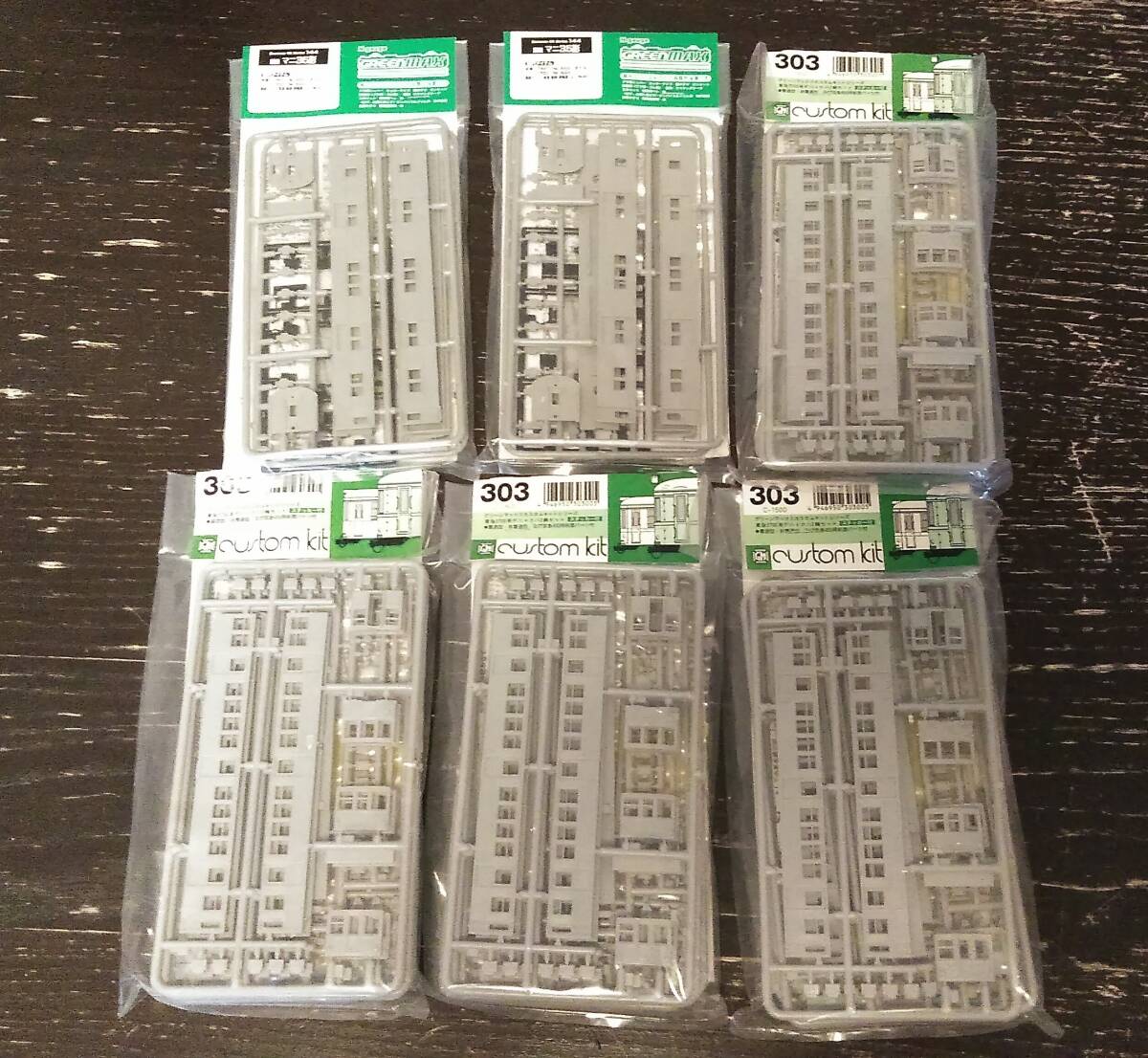 舊東急３０００系（３７００系）キット×４、マニ３５×２板キッ???