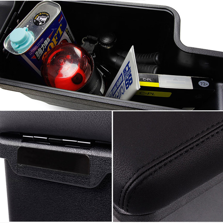 専用設計 トヨタ 新型ヤリス 多機能 コンソールボックス YARIS アームレスト 収納 BOX 肘掛け ブラック線 (トクトヨ)Tokutoyo_画像5