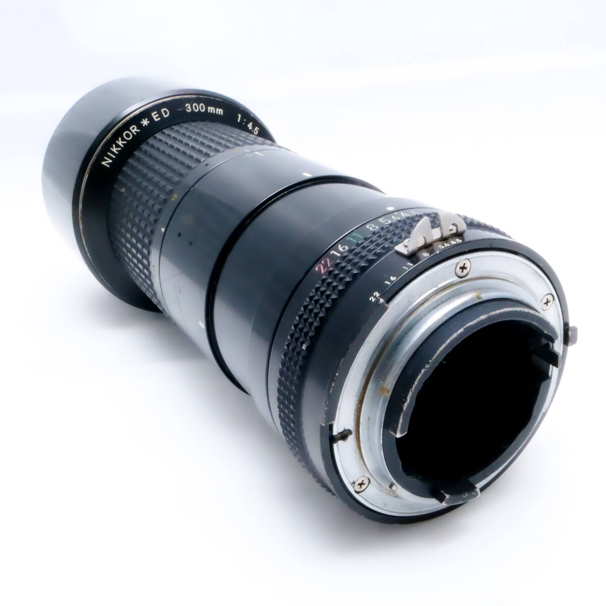 【良品】Nikon NIKKOR*ED 300mm F4.5 単焦点 望遠レンズ ニコン Ai Fマウント マニュアルフォーカス EDレンズ搭載_画像2