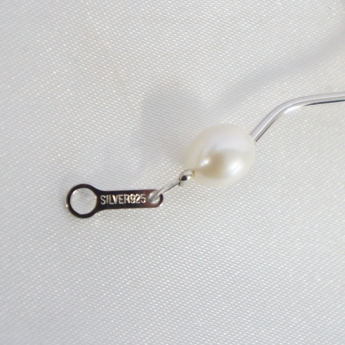 MIKIMOTO ミキモト オーバル ホワイト ピンク パール 真珠 SILVER925 ネックレス 総重量:約9.7g アクセサリー 箱付き 3506196011