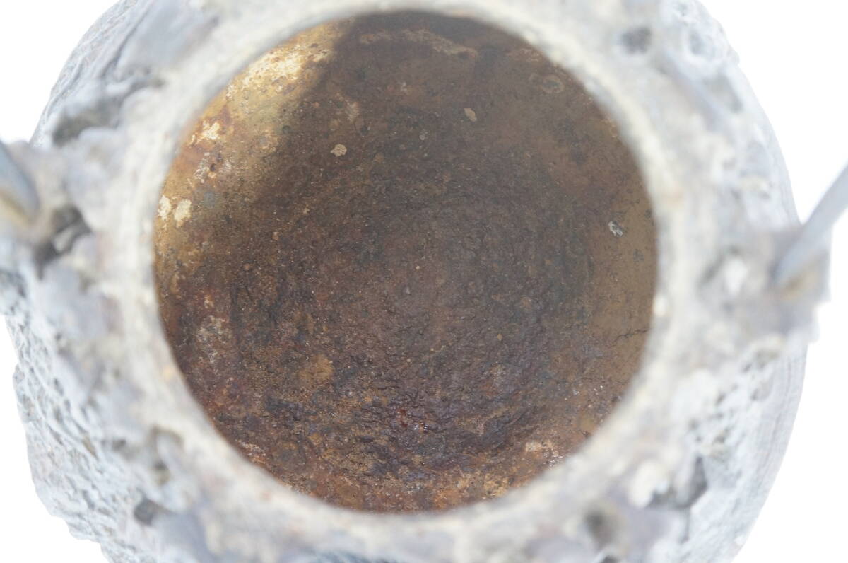 龍文堂 山岳城風景紋 鉄瓶 煎茶道具 茶道具 湯沸し 金屬工蕓 工蕓品 2106128011