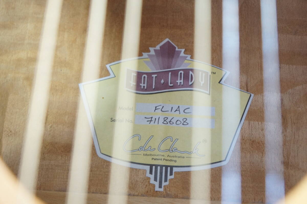  редкий Cole Clark call Clarke FLIAC FLIAC-Custom электроакустическая гитара гитара струнные инструменты жесткий чехол имеется 7006131811