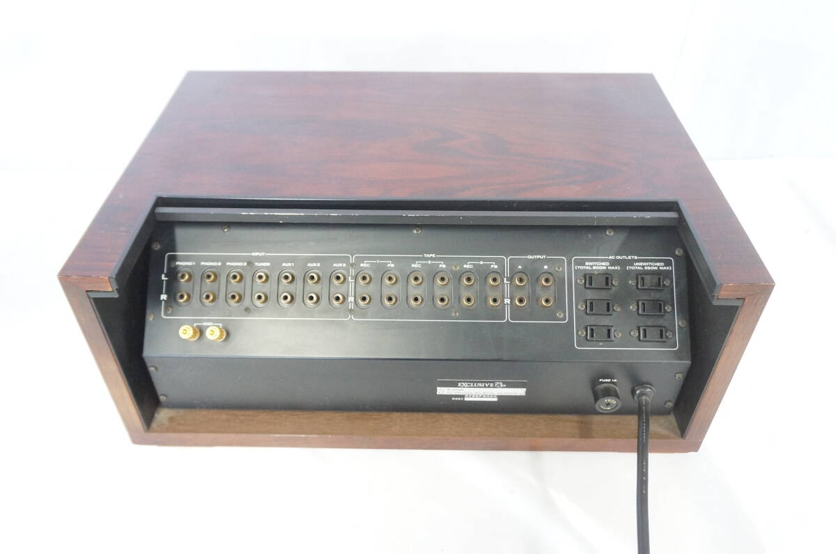 ① 動作確認済 PIONEER パイオニア EXCLUSIVE エクスクルーシブ C3a プリアンプ 使用説明書付き 7006231411