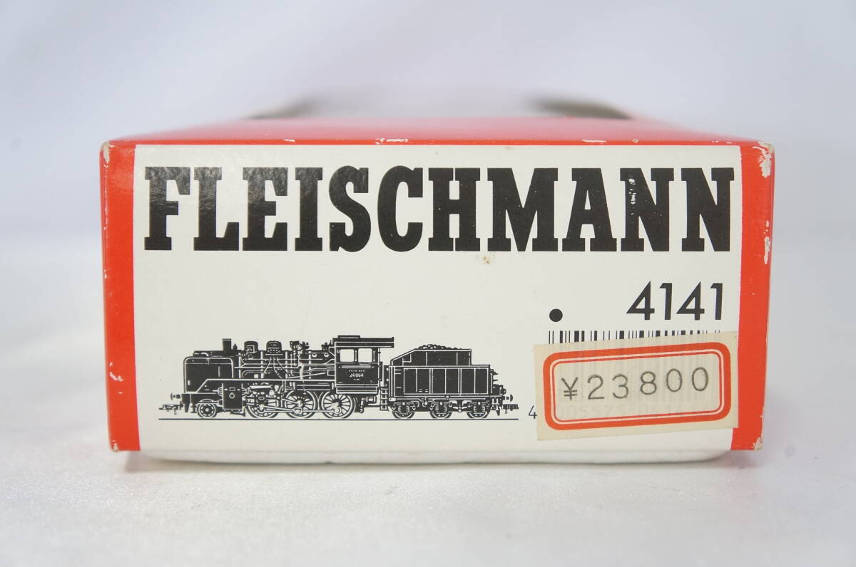 ⑬ FLEISCHMANN fly shu man 4141 паровоз HO gauge железная дорога модель 5306246011