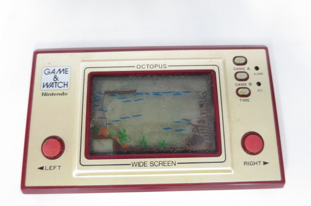 ① электризация работоспособность не проверялась Nintendo OC-22 Octopus Game & Watch OCTOPUS Nintendo nintendo коробка / с руководством пользователя 5306042311