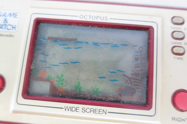 ① электризация работоспособность не проверялась Nintendo OC-22 Octopus Game & Watch OCTOPUS Nintendo nintendo коробка / с руководством пользователя 5306042311