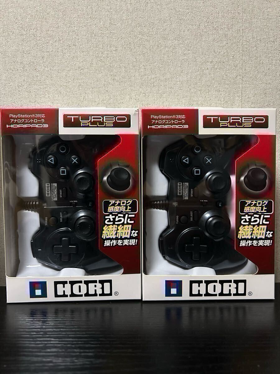 PS3 Horipad 3 turbo plus черный 2 шт 