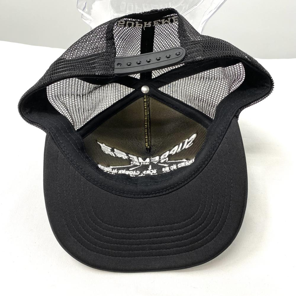 【中古】Supreme Transport Mesh Back キャップ ブラック シュプリーム[240017704269]
