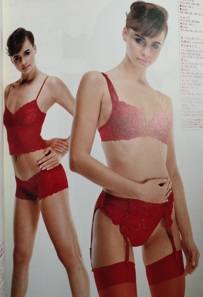 ☆ワコール ランジェリーカタログ サルート Salute 2004 下着