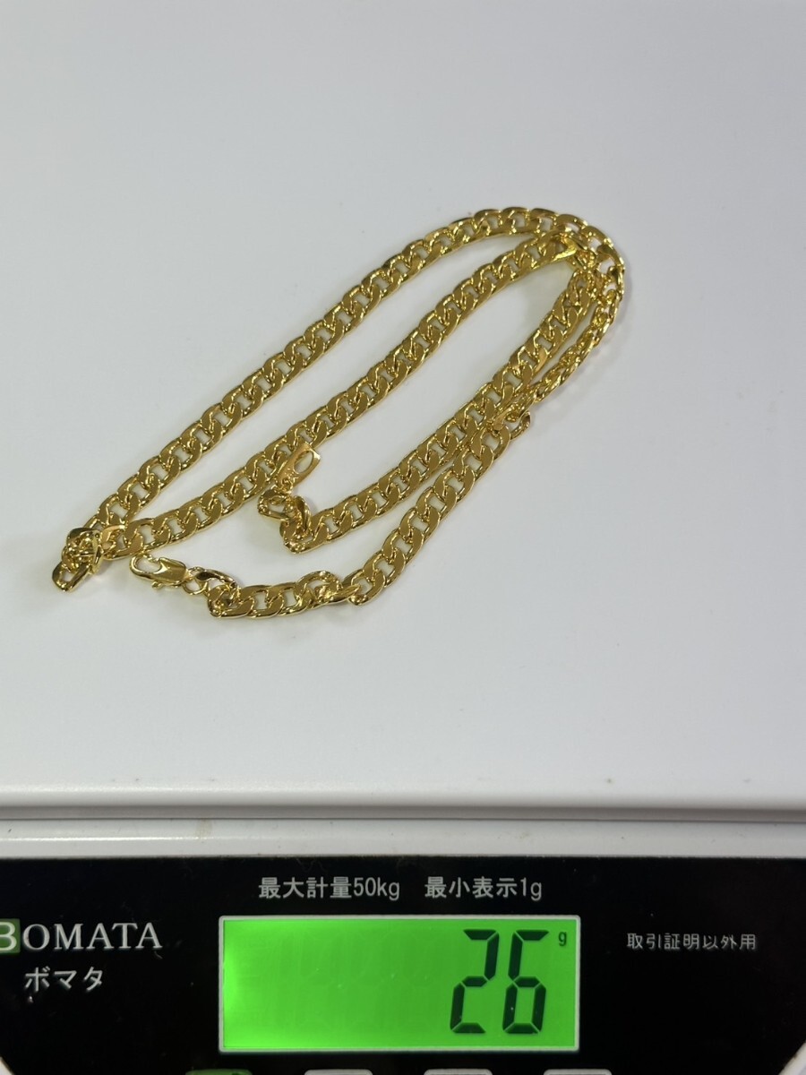 18K 刻印 ネックレス ネックレスチェーン アクセサリー ゴールド イエローゴールド K18