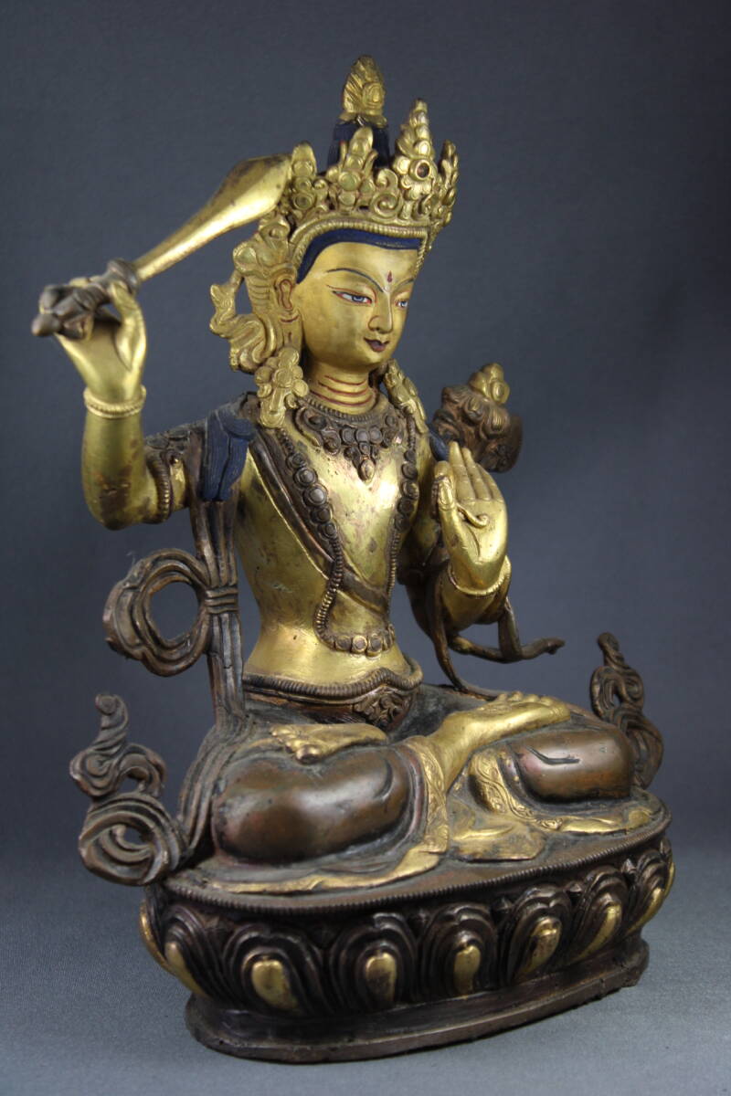 古代　チベット仏　石像座像　重さ236g 東H5-0407④トヒサ 古代 チベット仏 石像座像 重さ236g 東H5-0407④トヒサ