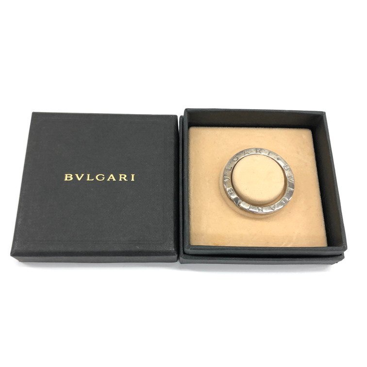 BVLGARI ブルガリ キーリング 925刻印あり 総重量10.9g 箱あり【DFAV0022】