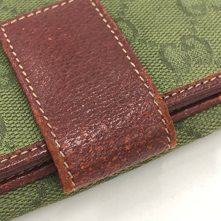 GUCCI グッチ GGキャンバス 長財布 112715?2067 【DFAW1013】