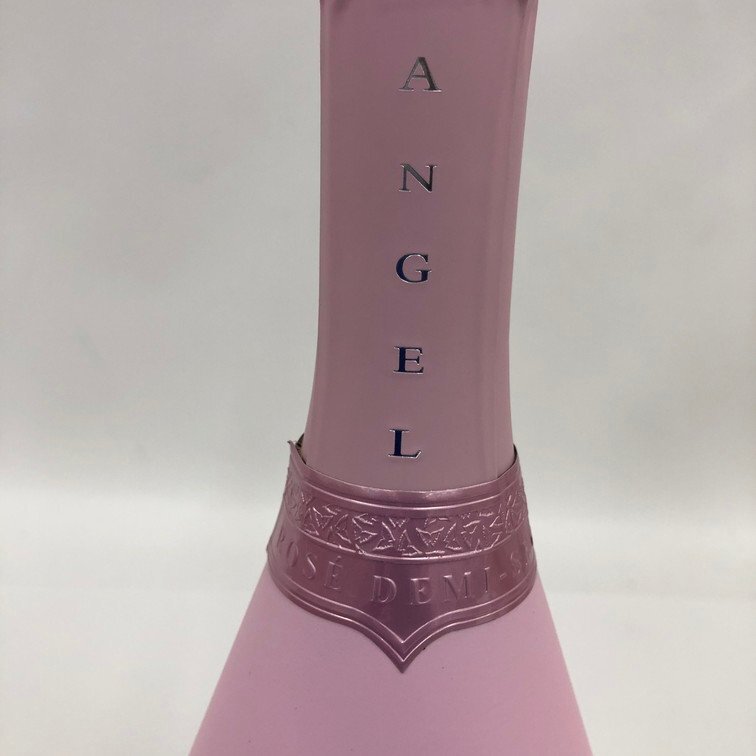 ANGEL CHAMPAGNE エンジェルシャンパン シャンパン ROSE DEMI-SEC 12.5% 750ml 箱付き 未開栓 國外酒【DFAY9015】