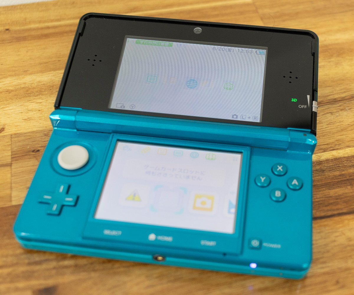 任天堂 ニンテンドー3DS 本體 クレードル、充電器あり CTR-001(JPN) NINTENDO 中古品