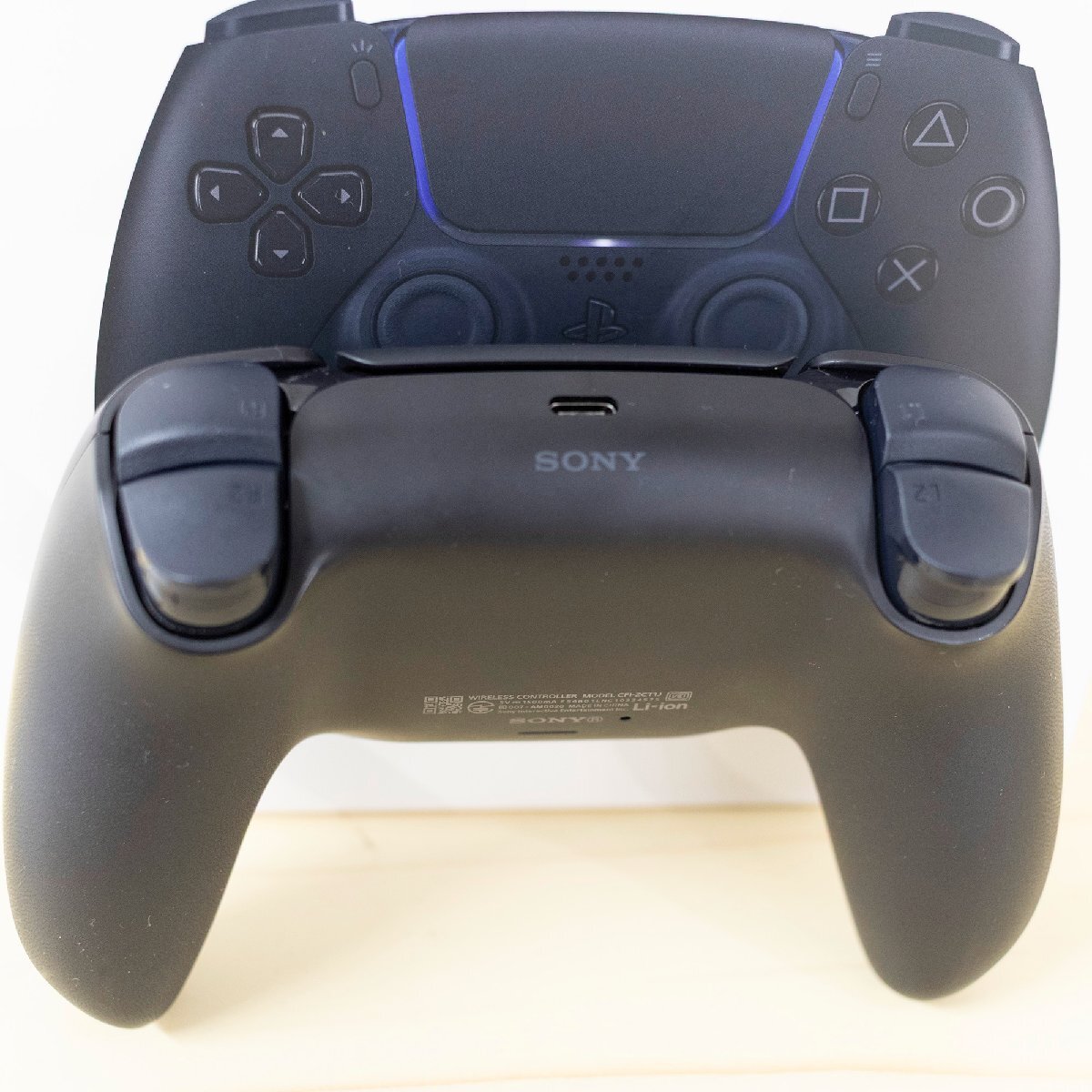 PS5 беспроводной контроллер CFI-ZCT1J midnight черный б/у рабочий товар 