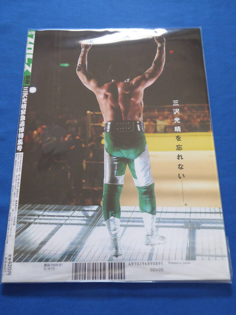 レア!増刊/週刊プロレス/『三沢光晴 緑の軌跡』三沢光晴 緊急追悼特集號/NOAH/プロレスリング ノア/全日本プロレス/プロ格/HAO/グッズ