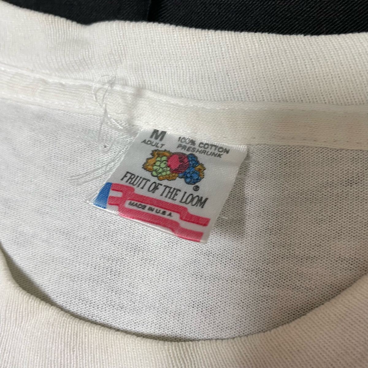 90s 90年代 The Beatles vintage tee Tシャツ ヴィンテージ t0607 usa製 アメリカ製 ビートルズ 古着 ビンテージ ジョンレノン フルーツ_画像3