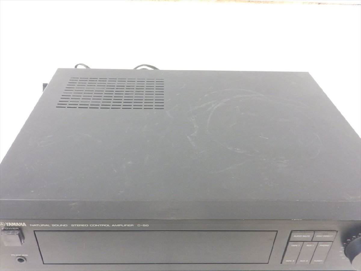 * YAMAHA Yamaha C-50 усилитель б/у текущее состояние товар 250607A5682