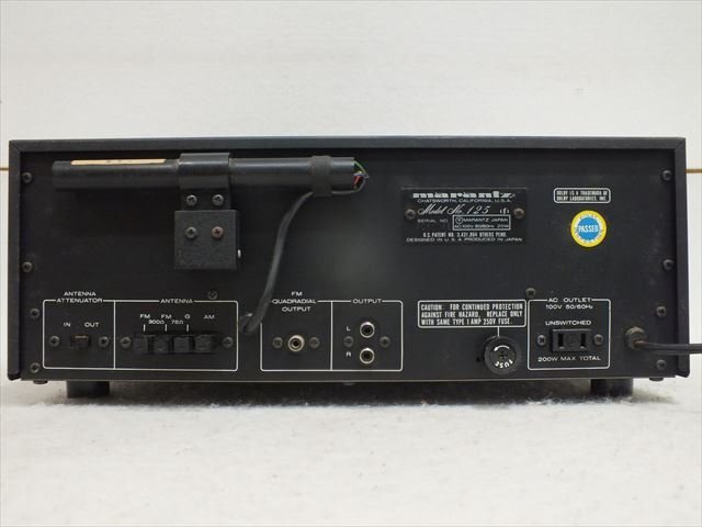 ★ marantz マランツ Model 125 チューナー 中古 現(xiàn)狀品 250601N3334