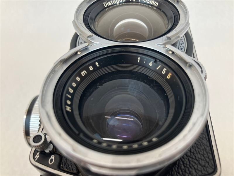 ※ 1円スタート ※ Rollei ローライ Rollei FLEX 二眼レフカメラ Distagon 4 55mm 中古 現(xiàn)狀品 250612A1183