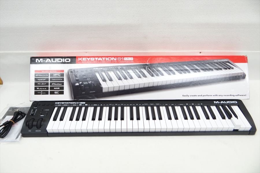 V M-AUDIO KEYSTATION61 MK3 клавиатура б/у текущее состояние товар 250505K2801