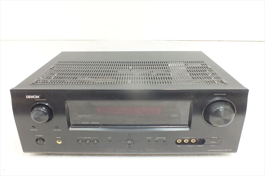 ★ DENON デノン AVR-1911 アンプ 動作確認済 音出し確認済 中古 現(xiàn)狀品 250601A2508