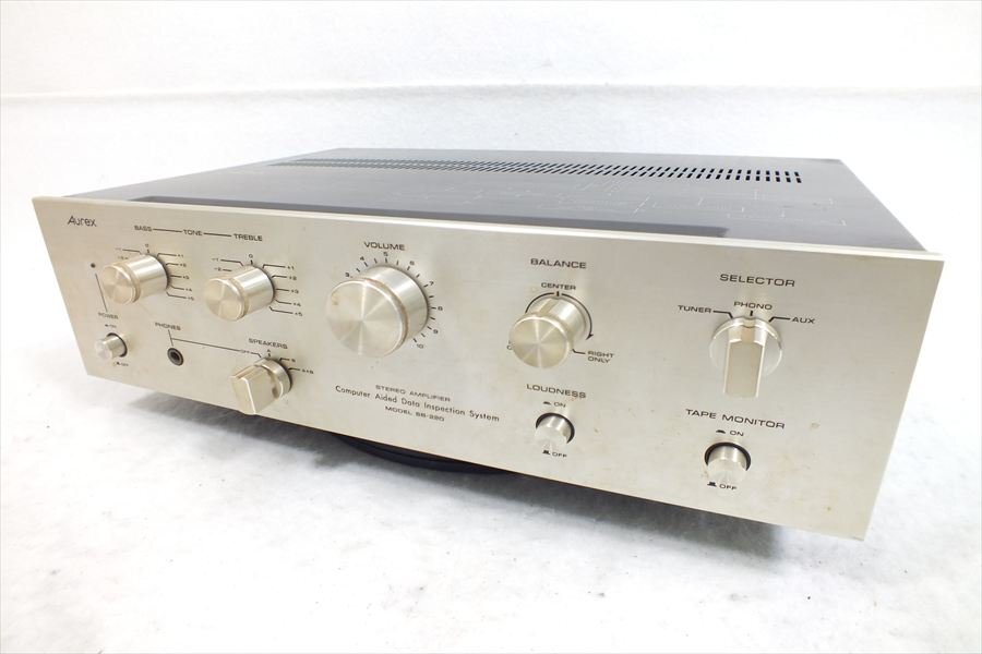 □ Aurex オーレックス SB-220 アンプ 現(xiàn)狀品 中古 250606A4602