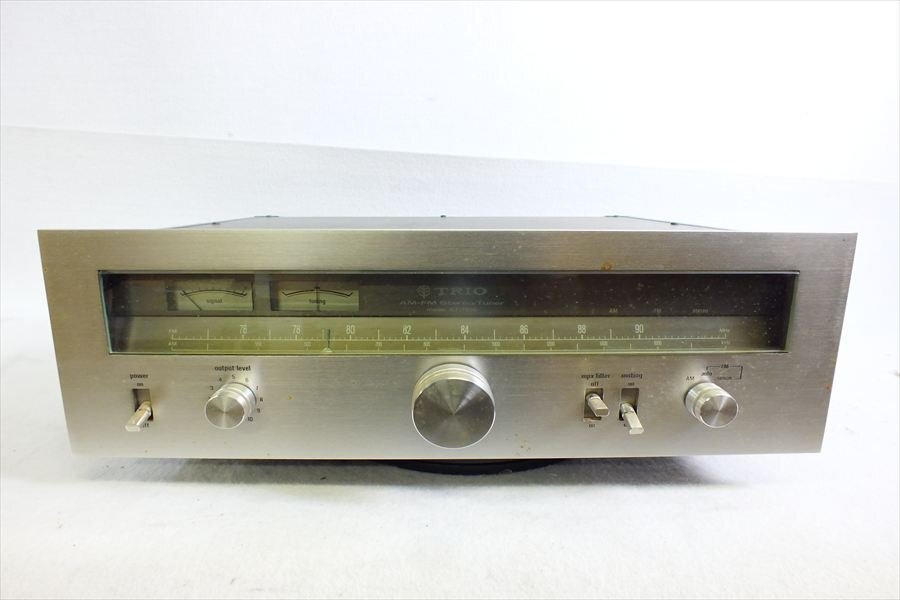 ◇ TRIO トリオ KT-7500 チューナー 音出し確認済 中古 現状品 250608S8363_画像2
