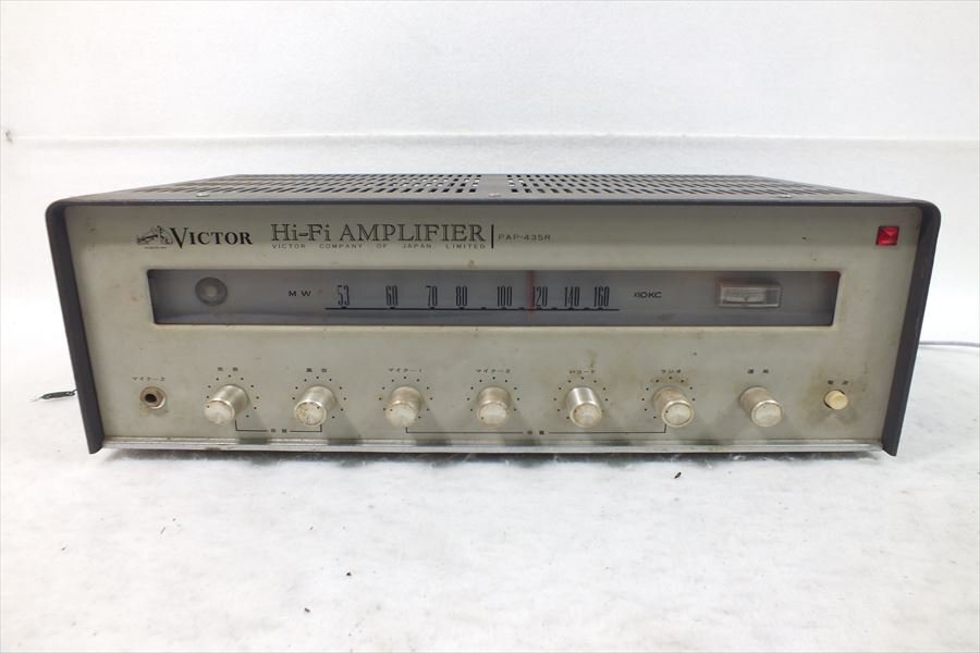 □ Victor ビクター PAP-435R アンプ 中古 現(xiàn)狀品 250506G6538