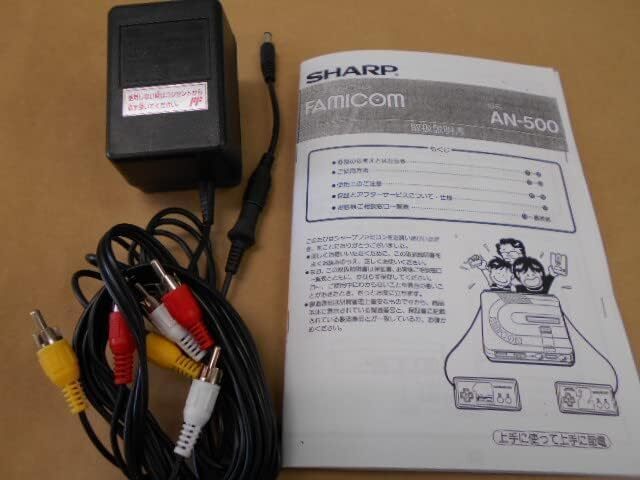 ** twin Famicom корпус (500-R)(AC адаптор &AV кабель имеется )( новый товар заменен ремень .)** ностальгия. twin Famicom ....!