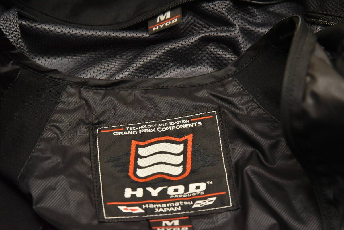 HYOD D3o パンチングレザージャケット サイズM ３點(diǎn)パット＆長(zhǎng)袖のインナー付き（ライディング 春夏 牛革