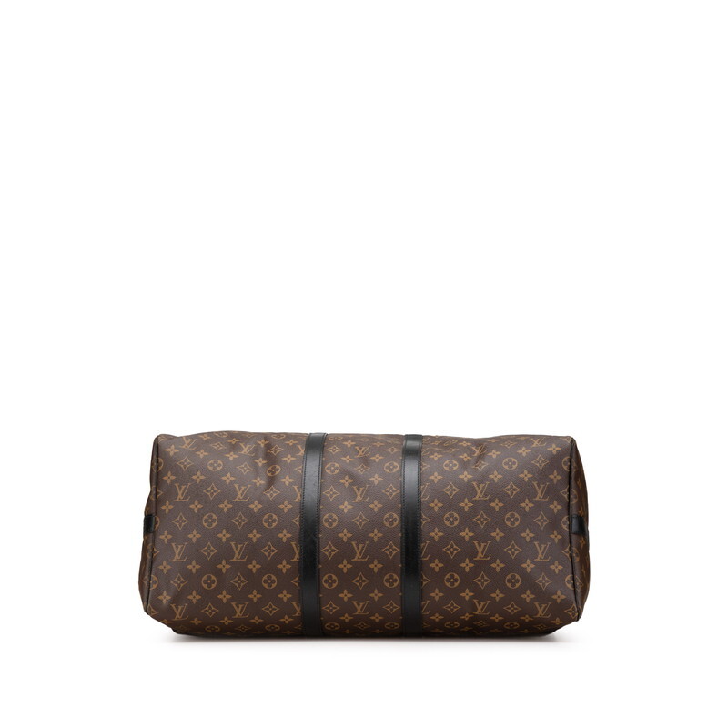 ルイ ヴィトン モノグラム マカサー キーポル バンドリエール55 ボストンバッグ ショルダーバッグ 2WAY M56714 LOUIS VUITTON 【中古】