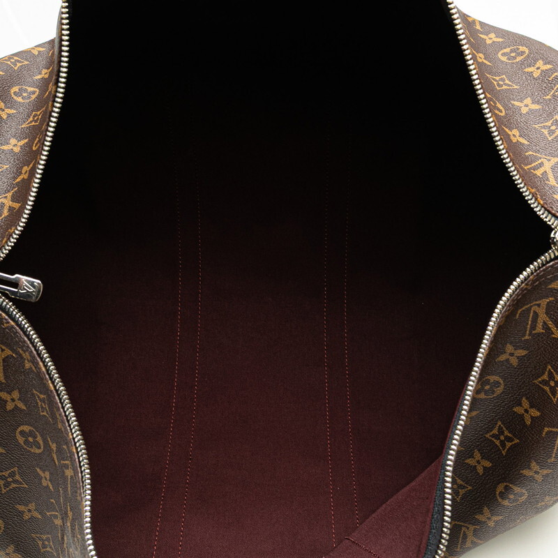 ルイ ヴィトン モノグラム マカサー キーポル バンドリエール55 ボストンバッグ ショルダーバッグ 2WAY M56714 LOUIS VUITTON 【中古】