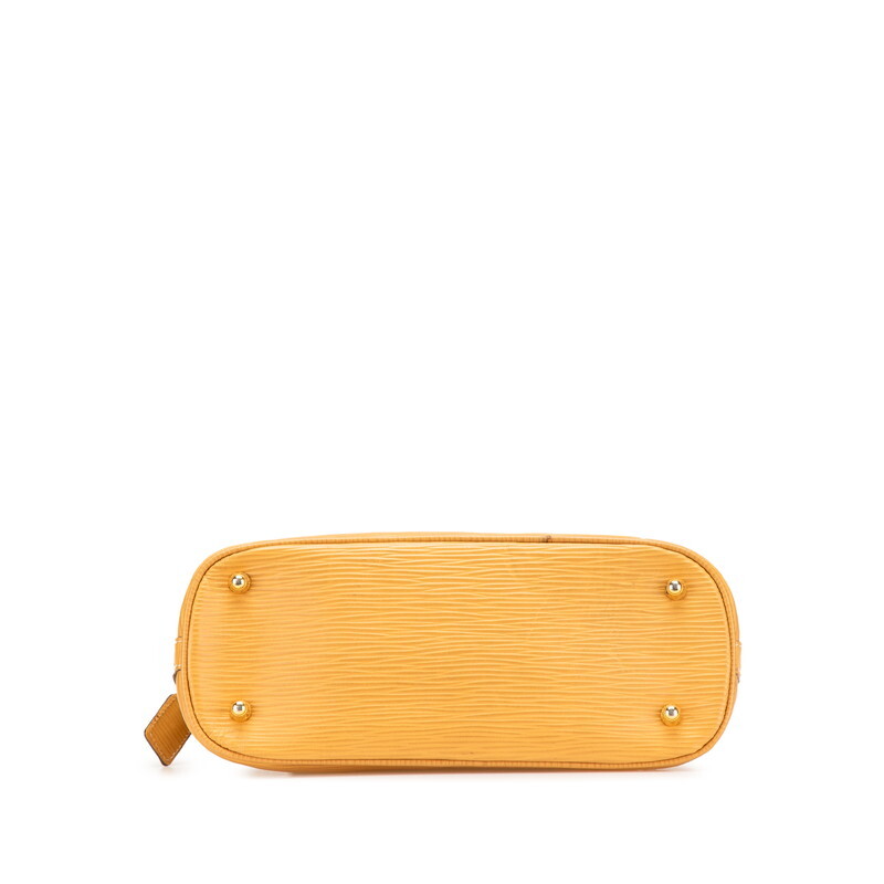 フェンディ FFロゴ ハンドバッグ ショルダーバッグ 2WAY ベージュ マスタード レザー レディース FENDI 【中古】