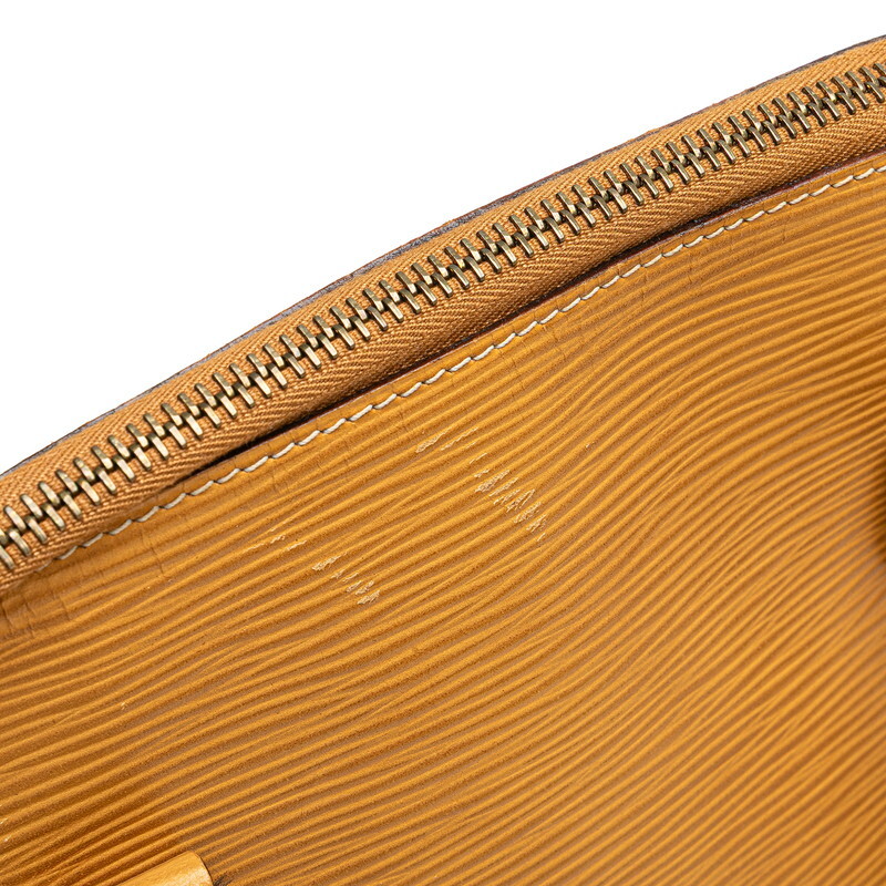 フェンディ FFロゴ ハンドバッグ ショルダーバッグ 2WAY ベージュ マスタード レザー レディース FENDI 【中古】
