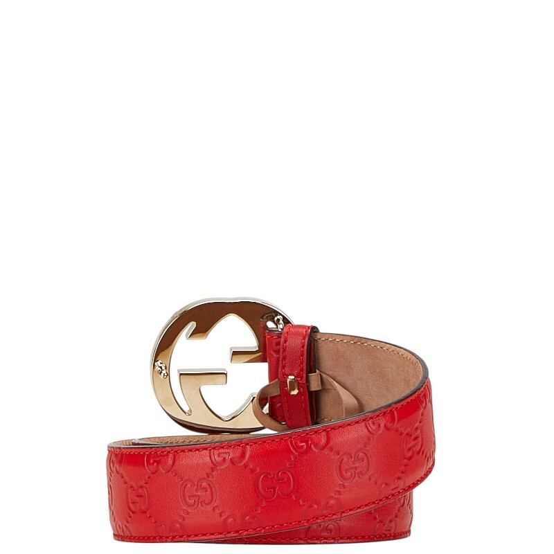 グッチ GUCCI GG インターロッキング 114876 ベルト グッチ GUCCI インターロッキングG ベルト 80cm 114876 ブラウン