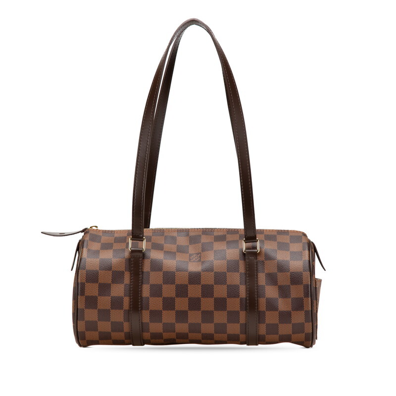 ルイ ヴィトン ダミエ パピヨン30 ハンドバッグ N51303 ブラウン PVC レザー レディース LOUIS VUITTON 【中古】 ハンドバッグ