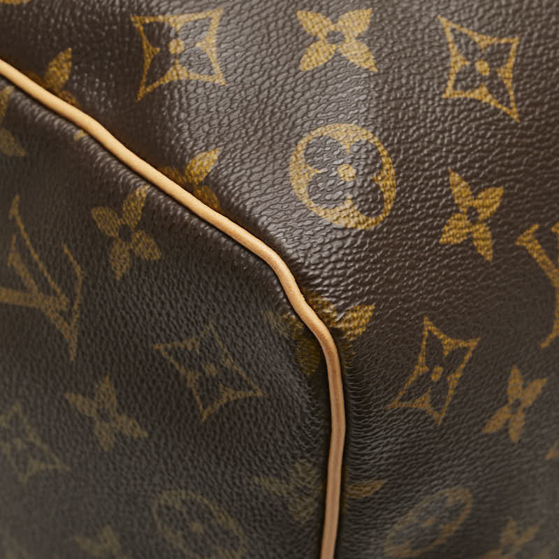 ルイ ヴィトン モノグラム キーポル50 ボストンバッグ M41426 ブラウン PVC レザー レディース LOUIS VUITTON 【中古】