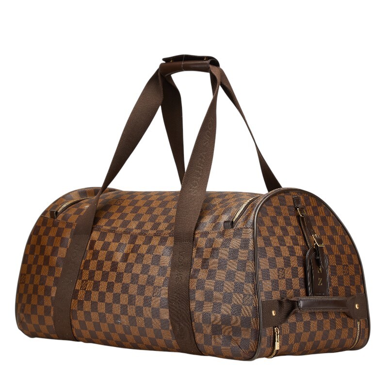 ルイ ヴィトン ダミエ ネオ エオール55 キャリーバッグ ボストンバッグ N23202 ブラウン PVC レザー レディース LOUIS VUITTON 【中古】_画像2